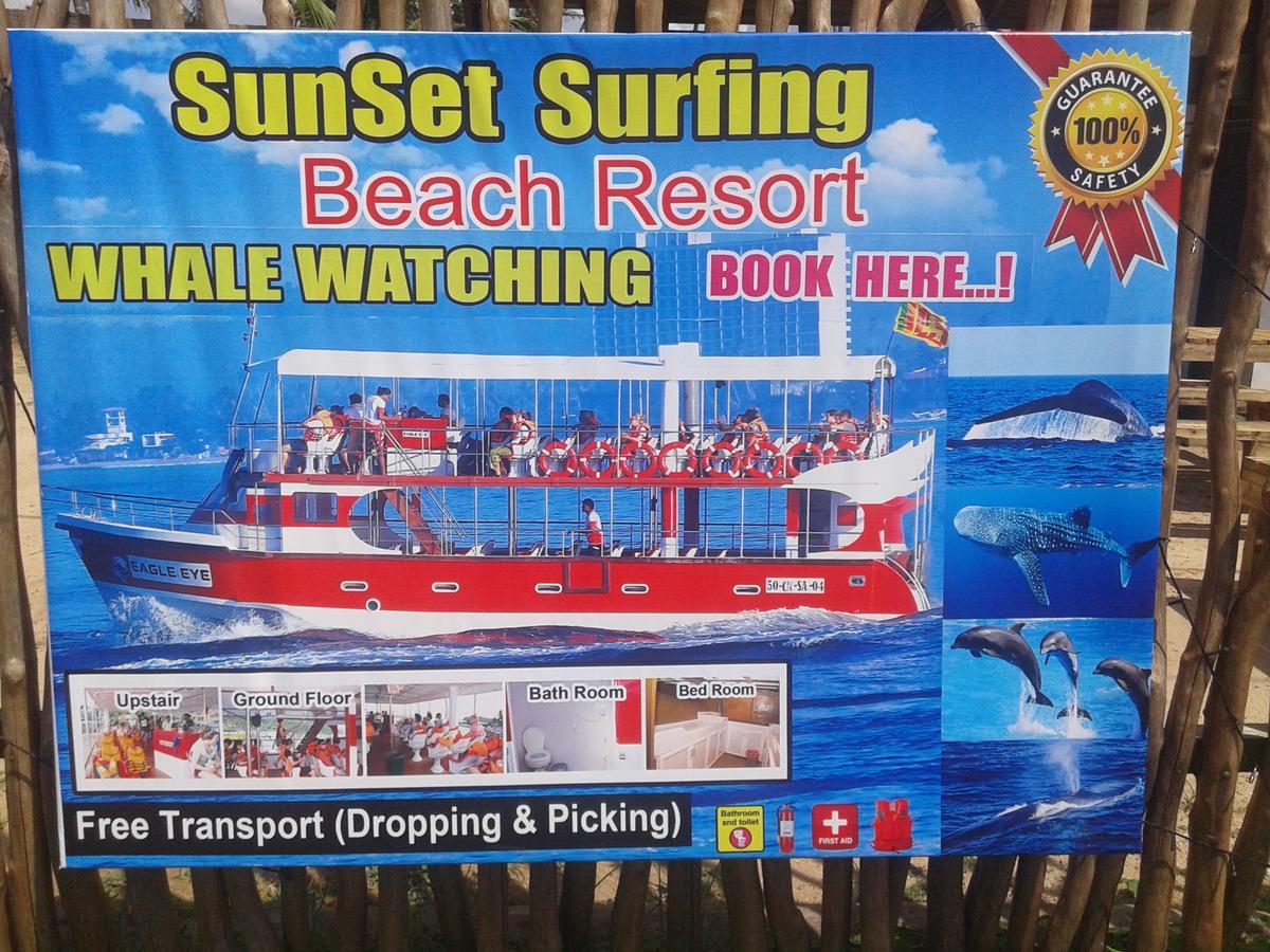 Sunset Surfing Beach Resort Матара Екстериор снимка